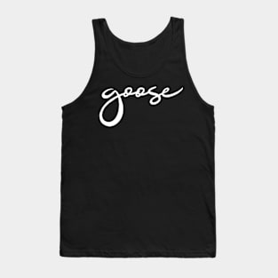 The Goosee American Band Goose The Band Merch Tour Tank Top